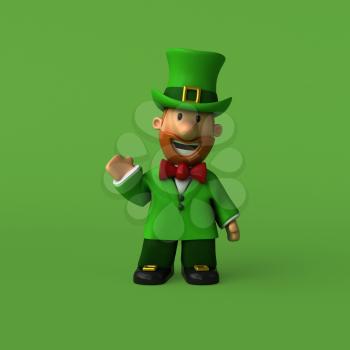 Leprechaun - 3D Illustration