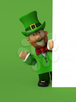 Leprechaun - 3D Illustration