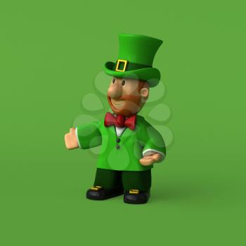 Leprechaun - 3D Illustration