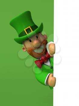 Leprechaun - 3D Illustration