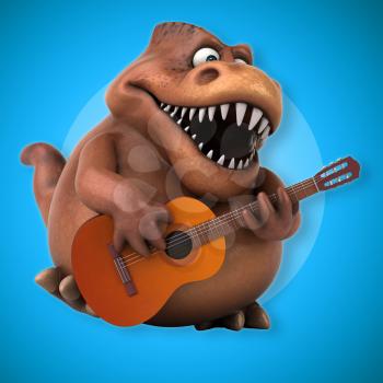 Fun Trex - 3D Illustration