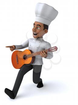 Fun chef - 3D Illustration