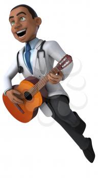 Fun doctor - 3D Illustration