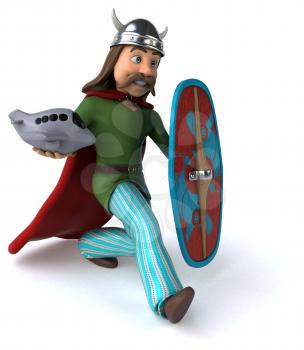 Fun Gaul - 3D Illustration