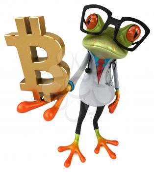 Frog doctor - 3D Illustration