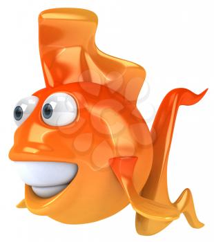 Royalty Free Clipart Image of a Fish