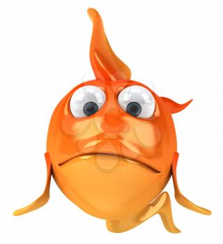 Royalty Free Clipart Image of a Fish