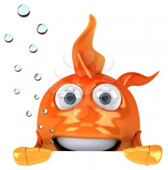 Royalty Free Clipart Image of a Fish