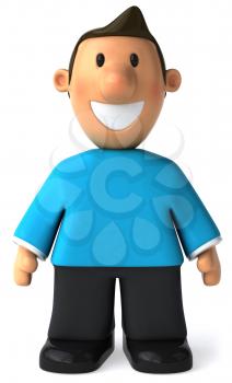 Royalty Free Clipart Image of a Man