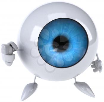 Royalty Free Clipart Image of an Eye