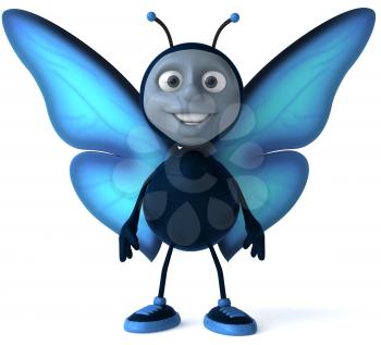 Royalty Free Clipart Image of a Butterfly
