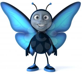 Royalty Free Clipart Image of a Butterfly