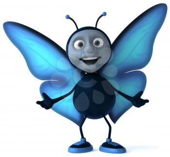 Royalty Free Clipart Image of a Butterfly