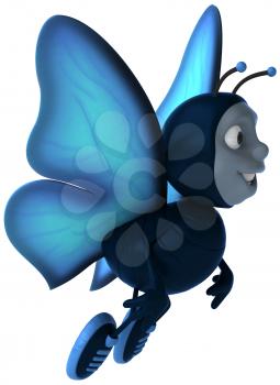 Royalty Free Clipart Image of a Butterfly