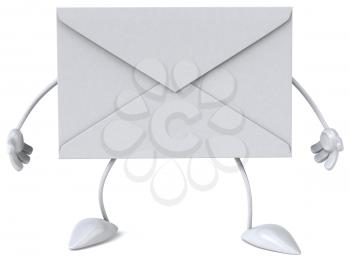 Royalty Free Clipart Image of an Envelope