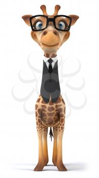 Fun giraffe