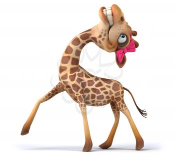 Fun giraffe