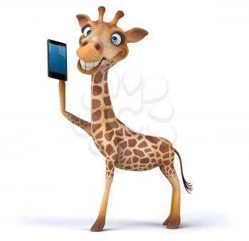 Fun giraffe