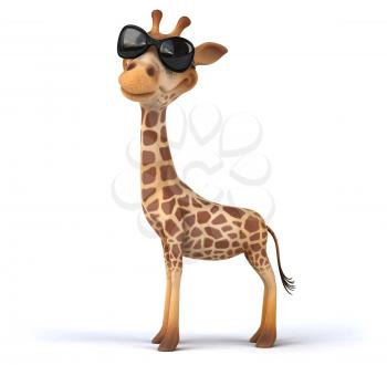 Fun giraffe