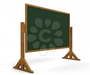 Royalty Free Clipart Image of a Blackboard