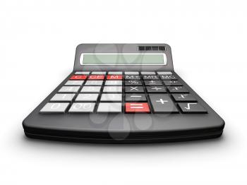 Royalty Free Clipart Image of a Calculator