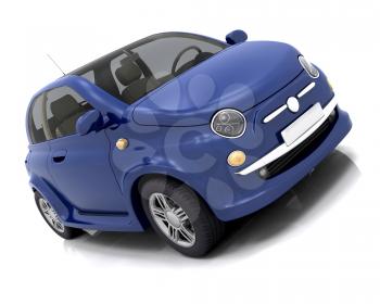 Royalty Free Clipart Image of a Car