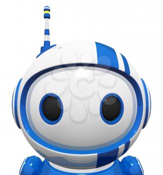 Royalty Free Clipart Image of a Robot