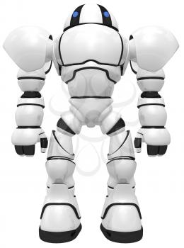 Royalty Free Clipart Image of a Robot