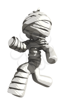 Mummy or Personal Injury Concept Running Right