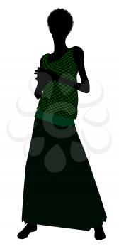 Royalty Free Clipart Image of a Woman