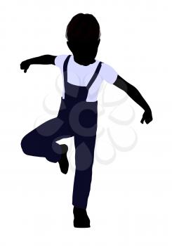 Royalty Free Clipart Image of a Boy