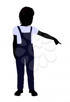 Royalty Free Clipart Image of a Boy