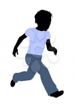 Royalty Free Clipart Image of a Boy