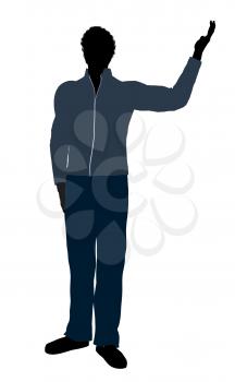 Royalty Free Clipart Image of a Man