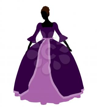 Royalty Free Clipart Image of a Fairy Tale Princess