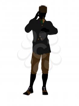 Royalty Free Clipart Image of Sherlock Holmes