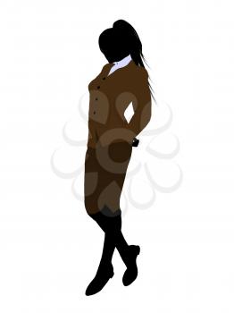 Royalty Free Clipart Image of a Woman