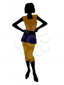 Royalty Free Clipart Image of a Woman