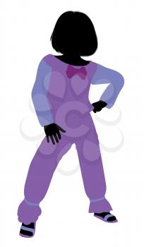 Royalty Free Clipart Image of a Girl