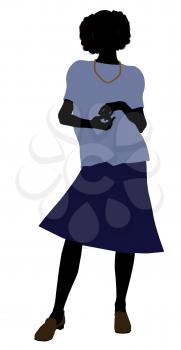 Royalty Free Clipart Image of a Grandma