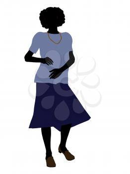 Royalty Free Clipart Image of a Grandma