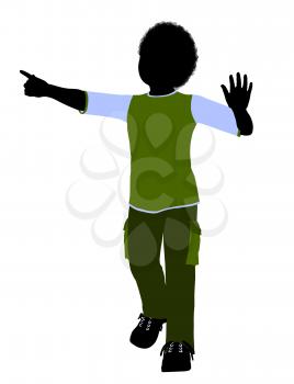 Royalty Free Clipart Image of a Boy