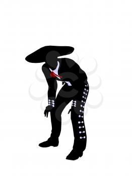 Royalty Free Clipart Image of a Mariachi Man