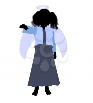 Royalty Free Clipart Image of an Angel