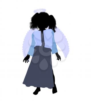 Royalty Free Clipart Image of an Angel