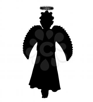 Royalty Free Clipart Image of an Angel