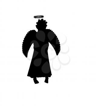 Royalty Free Clipart Image of an Angel