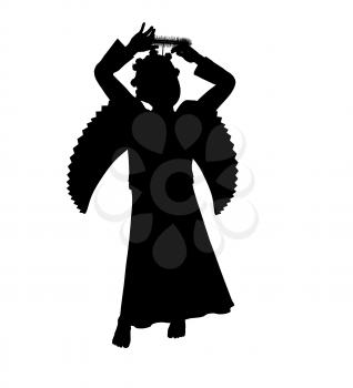 Royalty Free Clipart Image of an Angel