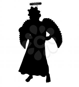 Royalty Free Clipart Image of an Angel