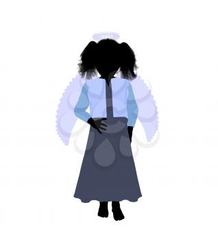 Royalty Free Clipart Image of an Angel
